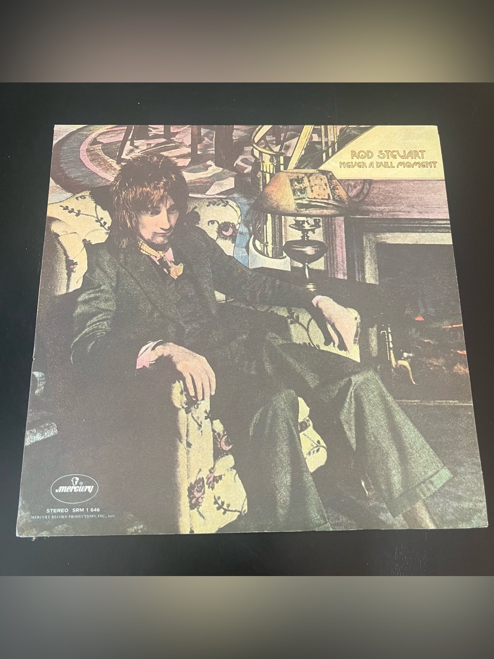 Rod Stewart Never A Dull Moment Vinyl LP SRM 1 646 ( Mercury)